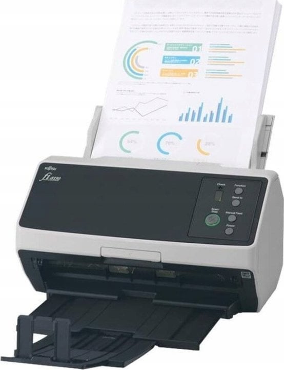 Scanner dokumentesh Fujitsu FI-8150, A4, 600x600 DPI, i zi gri
