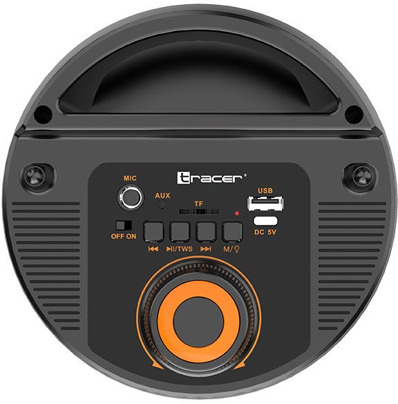 Kutinë zërimi Tracer Powervox P1, 20W, Bluetooth, me drita RGB