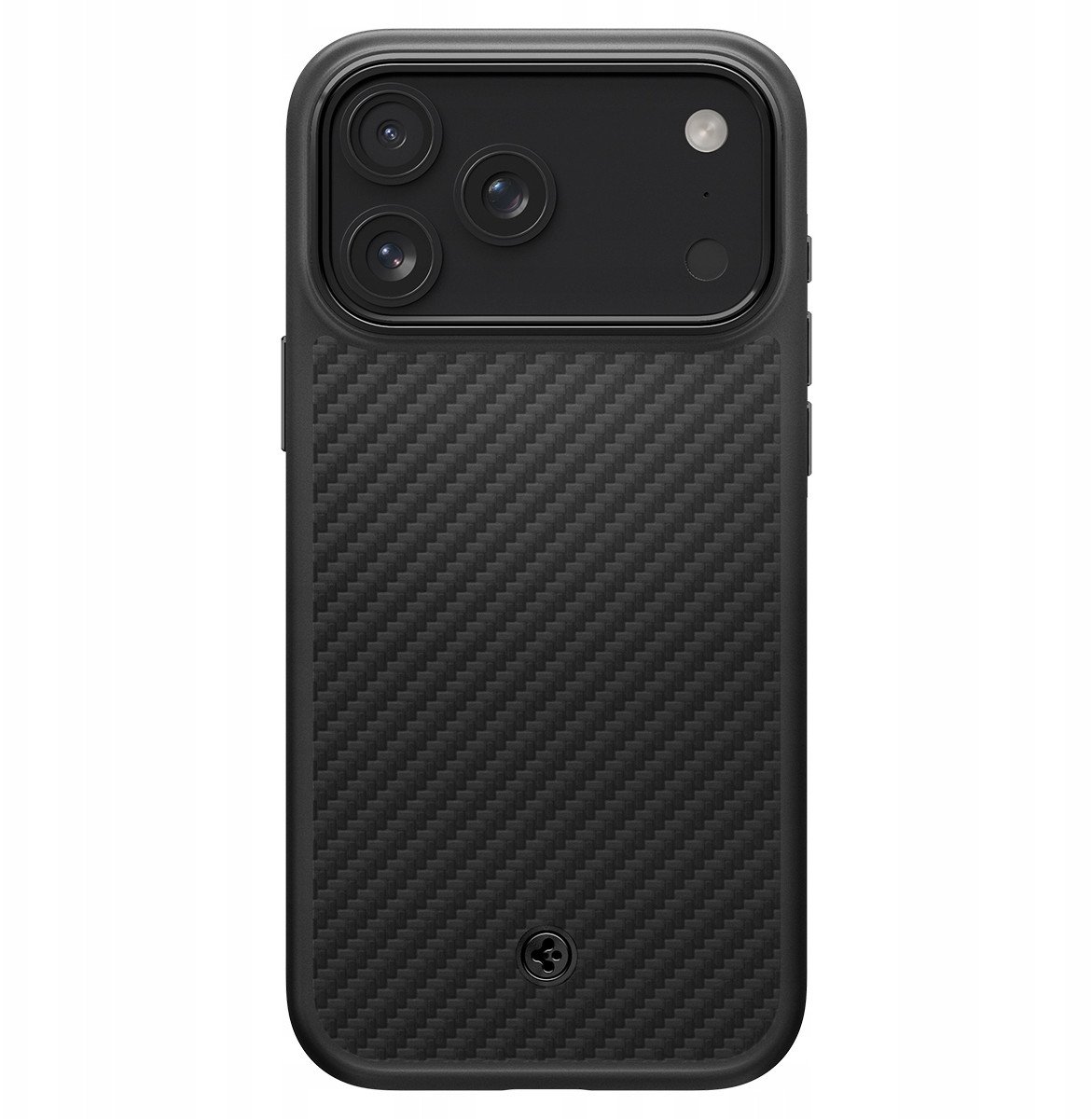 Mbulesë telefoni Spigen Enzo Aramid T MagSafe, për iPhone 17 Pro Max, e zezë