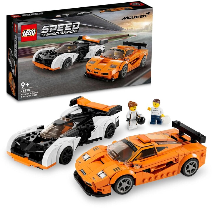 Set LEGO® Speed ​​Champion 76918 McLaren Souls GTA McLaren F1 LM, 581 pjesë