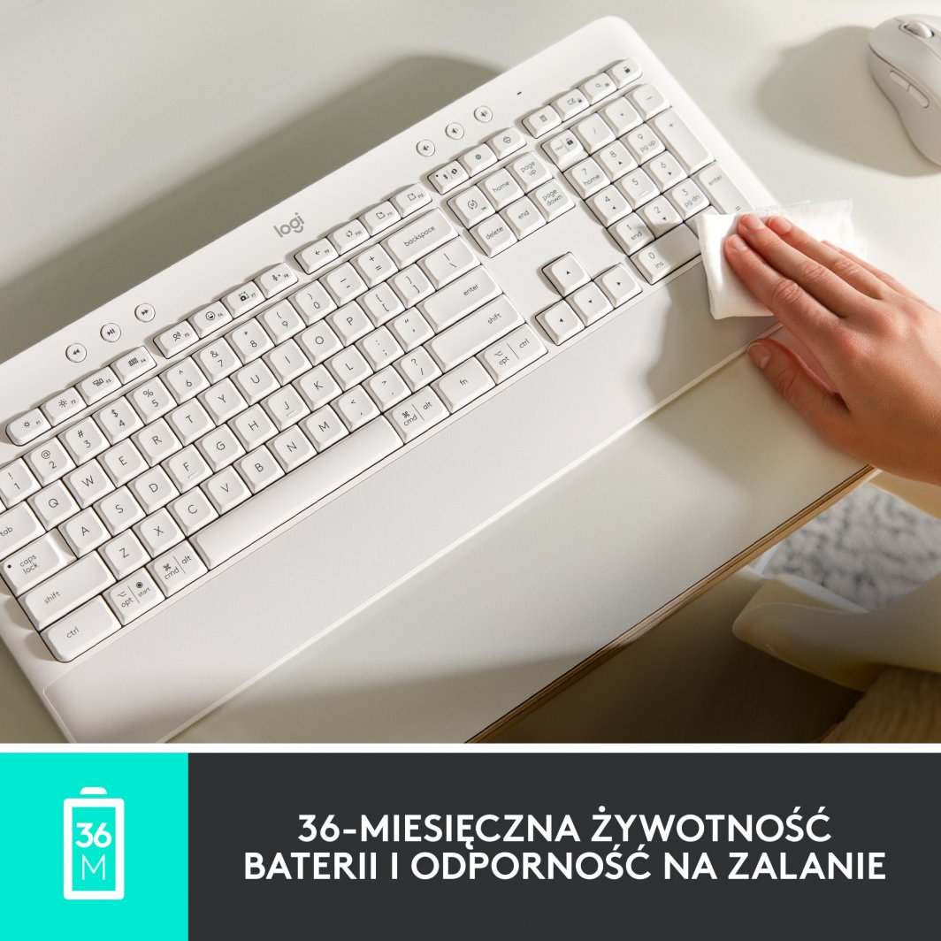 Tastierë Logitech K650 (920-010977), US, e bardhë