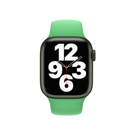Apple Watch 41mm Band, Bright Green Sport Band - Regular (Seasonal Spring 2022)