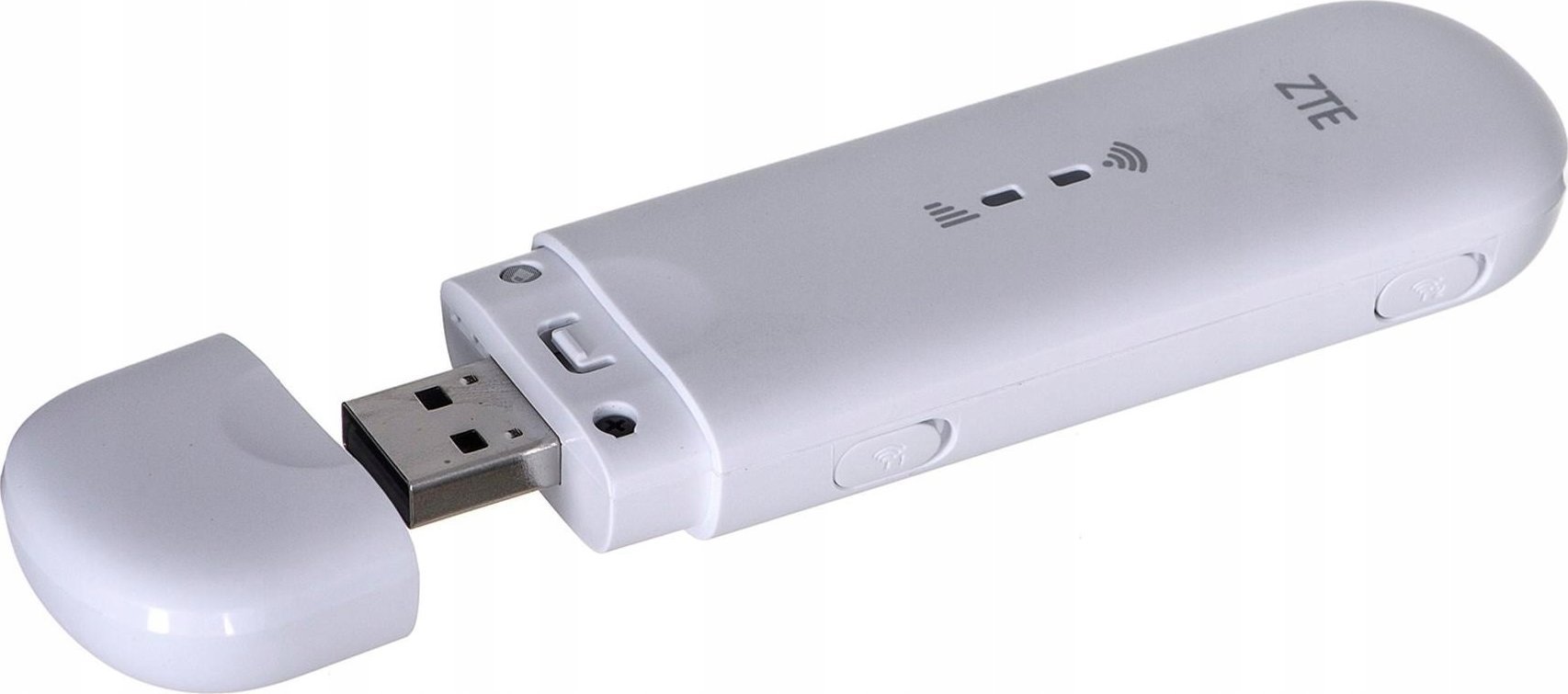 USB Ви-Фи модем ЗТЕ МФ79Н, 4Г ЛТЕ, 150 Mbps, бел