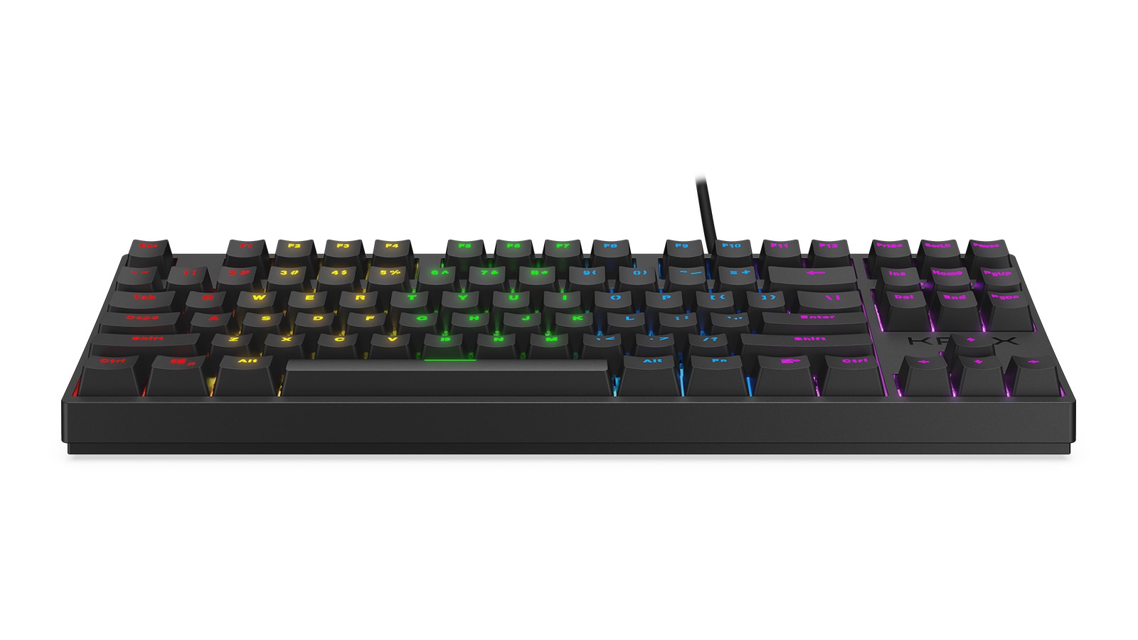 Tastierë mekanike Gaming Krux Atax RGB, USB, Outemu Blue, RGB