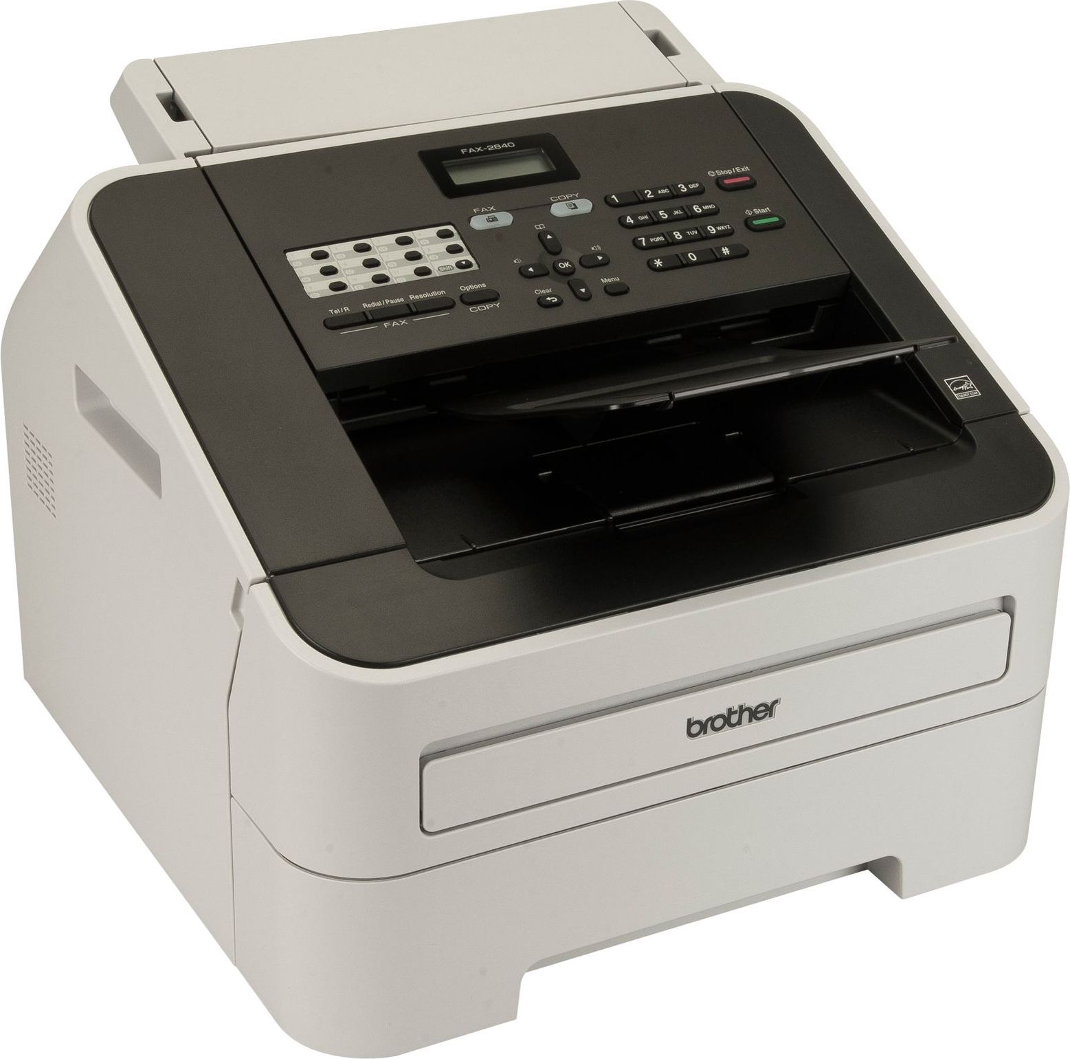 Pajisje multifunksionale Brother Fax-2840, 20 cpm, 250 fletë, gri