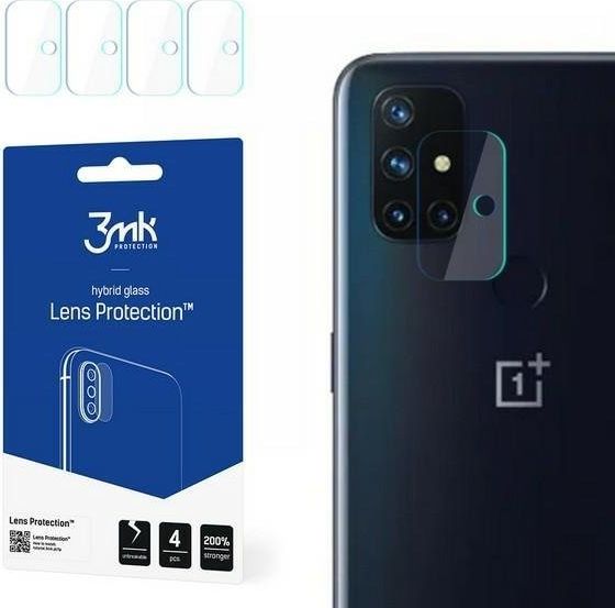 Lente mbrojtëse për kamerë 3MK për OnePlus Nord N10 5G, 4 copë