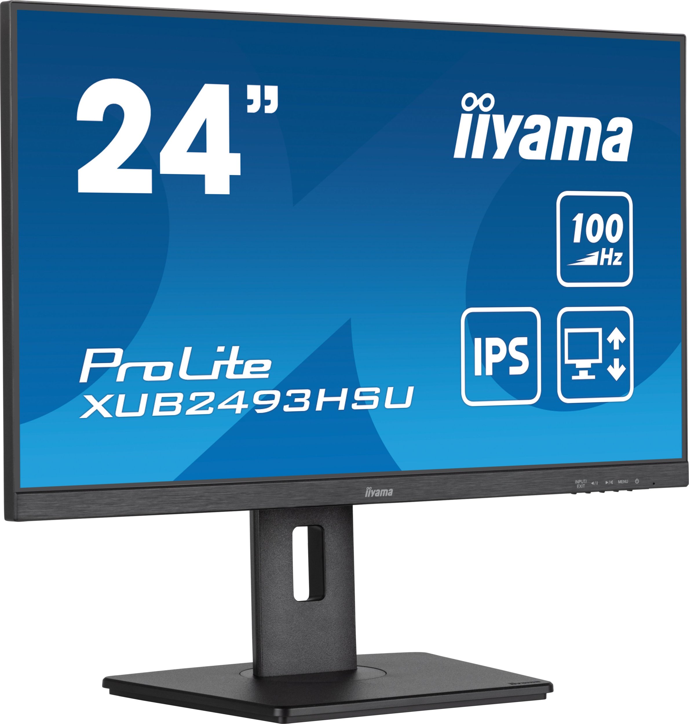 Monitor Iiyama XUB2493HSU-B7, 23.8", Full HD, i zi