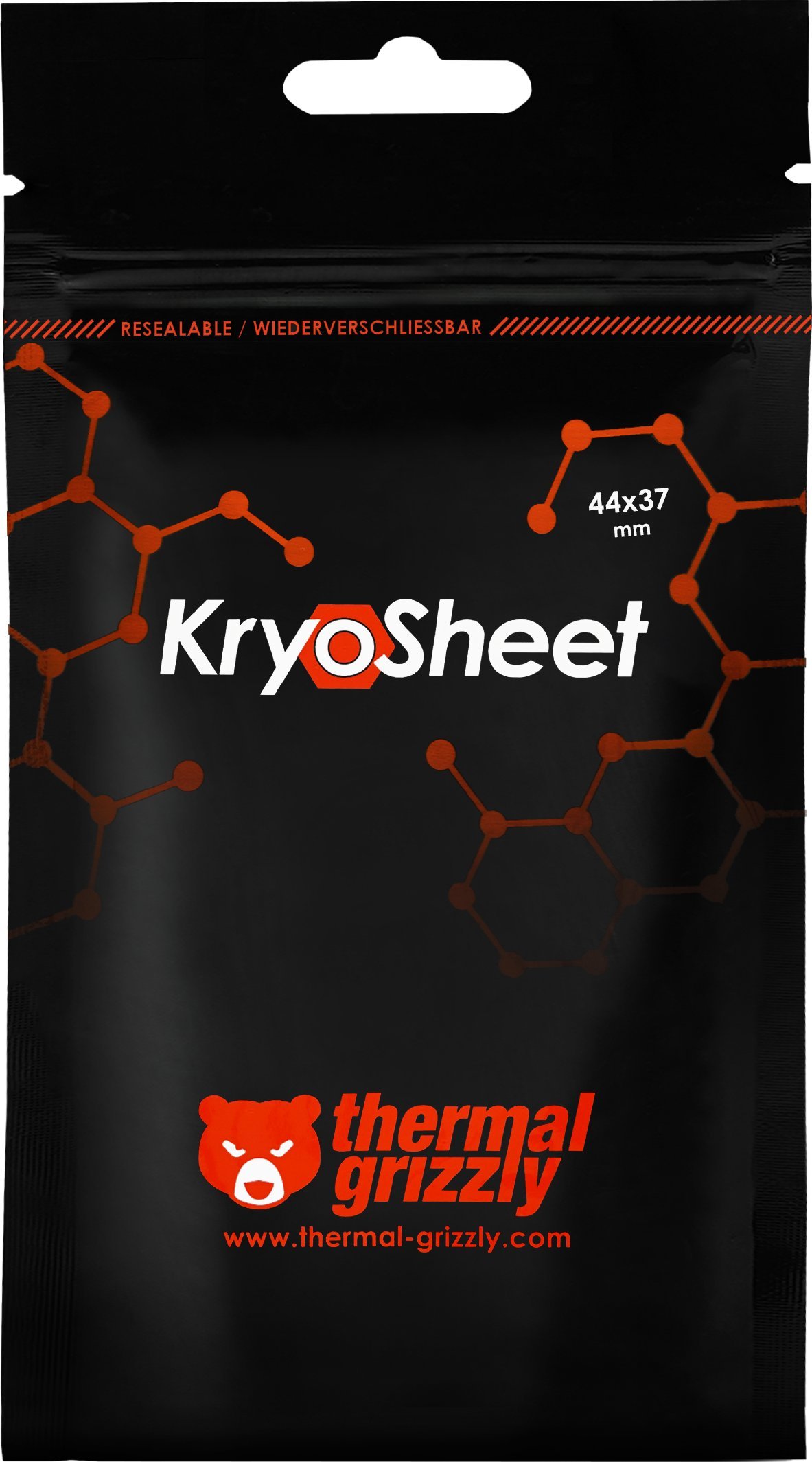 Fletë termike Thermal Grizzly KryoSheet, 44 x 37 mm, 0.2 mm trashësi