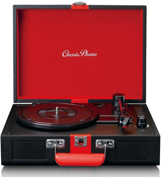 Gramafon Lenco TT-110BKRD, i kuq