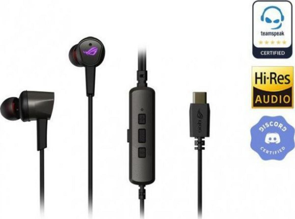 Dëgjuese Asus Rog Cetra II, me kabllo, të zeza