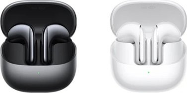 Kufje pa tela Xiaomi Buds 5, Bluetooth, me etui karikimi, të zeza grafit