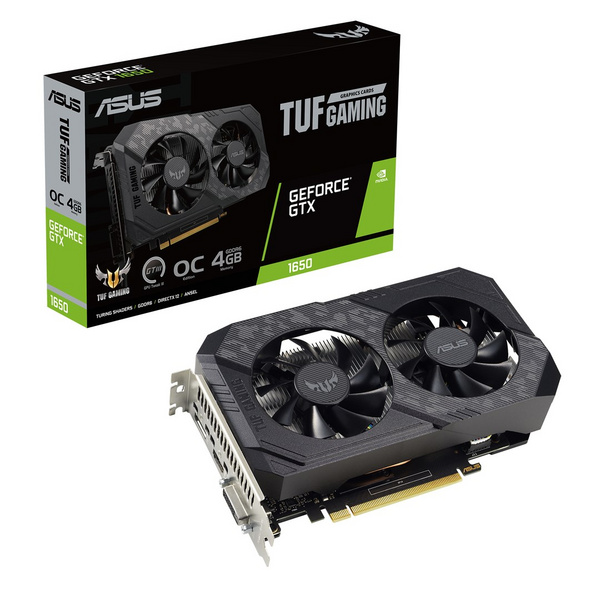 Kartë grafike ASUS TUF Gaming NVIDIA GeForce GTX 1650, 4 GB GDDR6