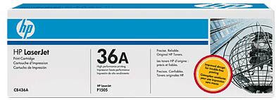 Toner HP 36A CB436A, origjinal, i zi