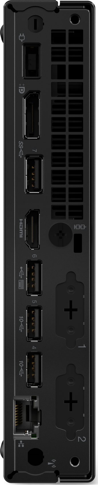 Kompjuter desktop Lenovo ThinkCentre M70q Gen 5, Core i5-14500T, 16GB RAM, SSD 512GB, i zi