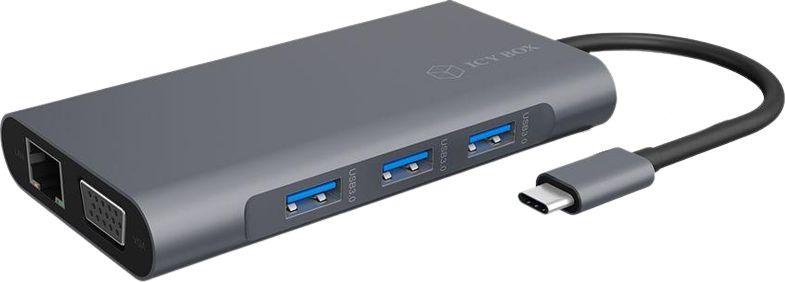 Replikues USB-C Icy Box IB-DK4040-CPD (60514)