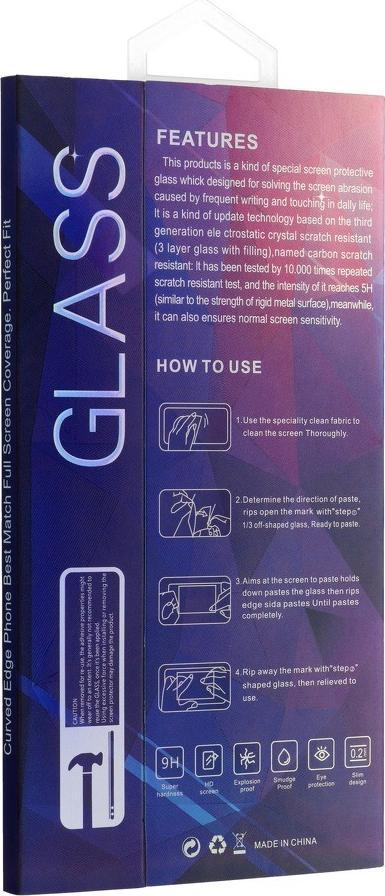 Mbrojtës ekrani Partner Tele.com 5D, xham i kalitur matte, për iPhone 12 Pro Max, i zi