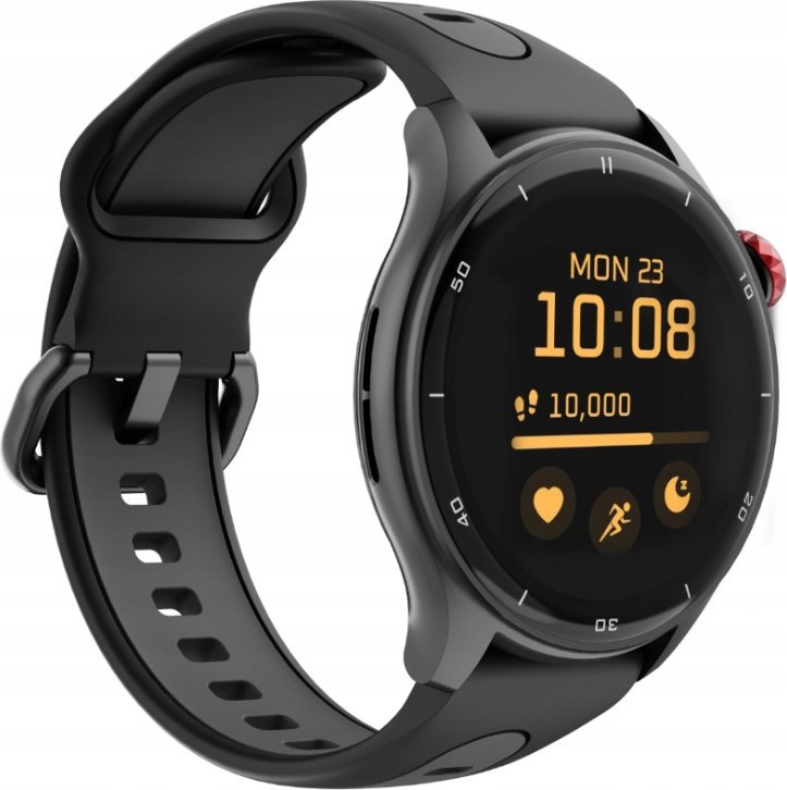 Ora e zgjuar MyPhone Watch Adventure, Bluetooth, rezistente ndaj ujit, e zezë
