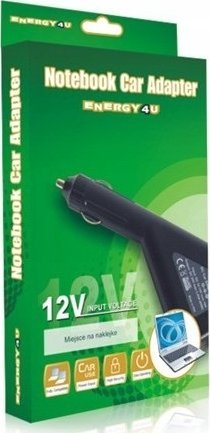 Adapter karikues makine për laptop Energy4U CA05, 19V 1.58A, prizë 4.0x1.7mm, i zi