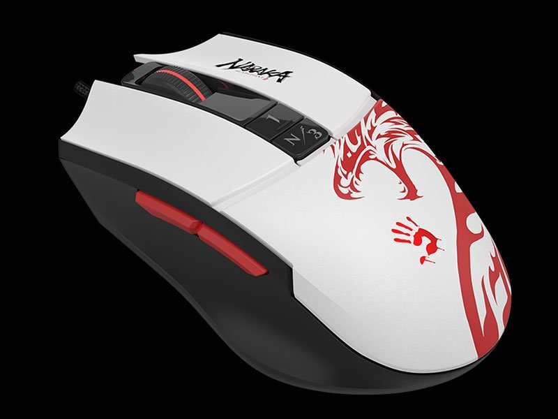 Maus gaming A4Tech Bloody L65 Max Naraka, 6 butona, optik, i zi
