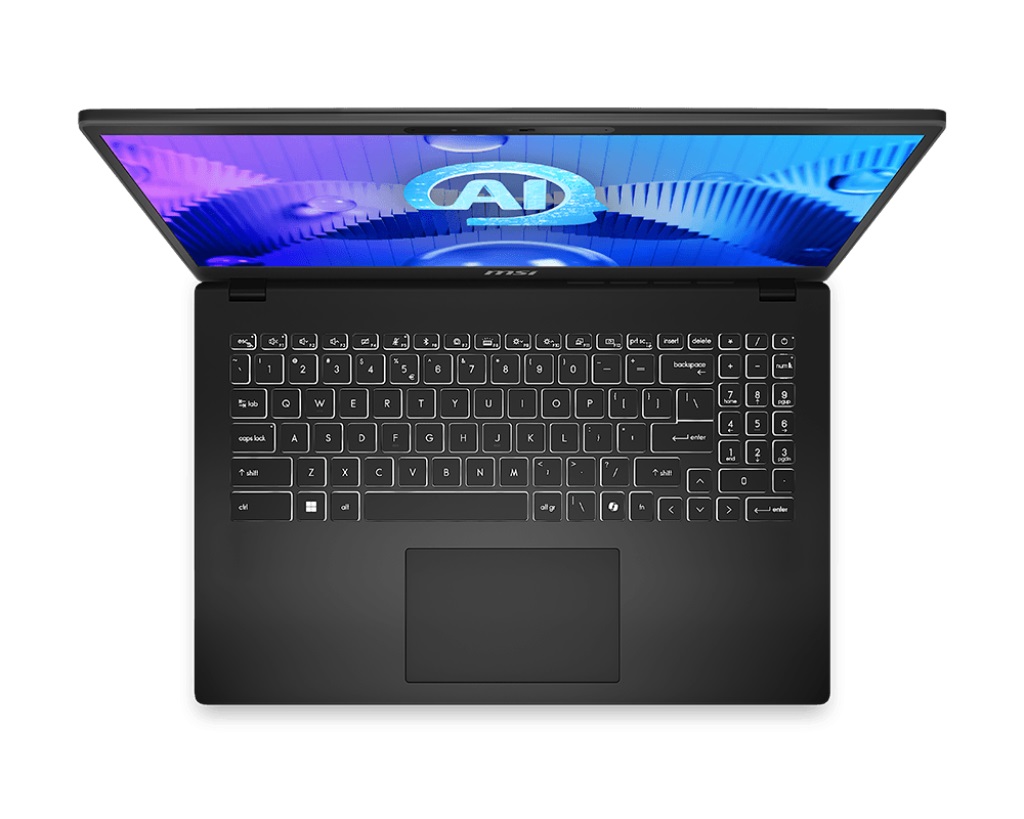 Laptop MSI Modern 15 H AI C1MG-063XCZ, 15.6", Intel Core Ultra 5 125H, 16GB RAM, 1TB SSD, i hirtë