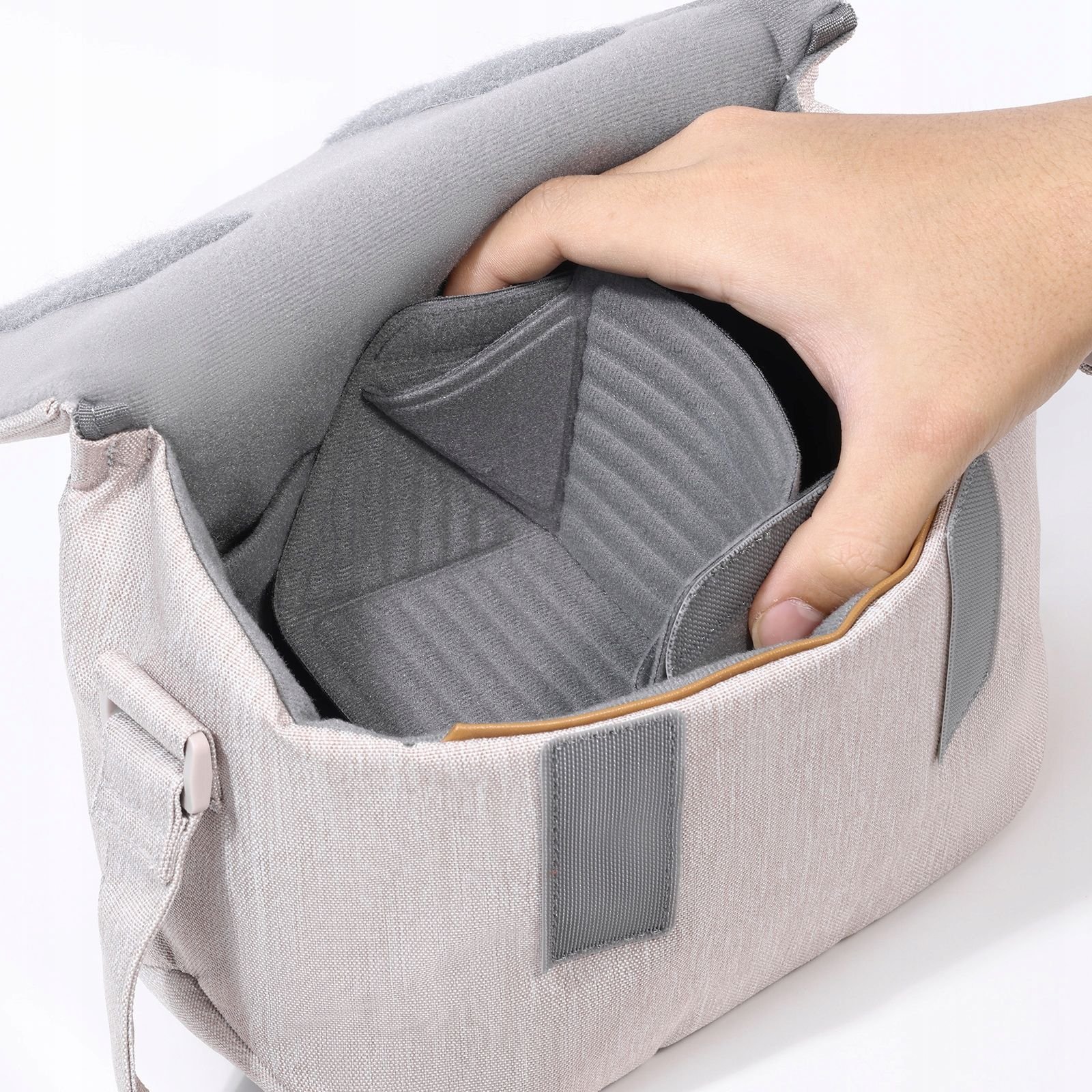 Çantë shpatulle për kamera Ulanzi Umar F01 4L, najlon, gri