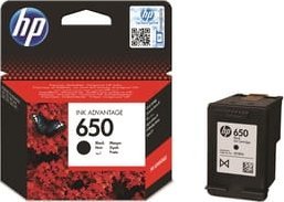 Ngjyrë HP No.650 CZ101AE, e zezë