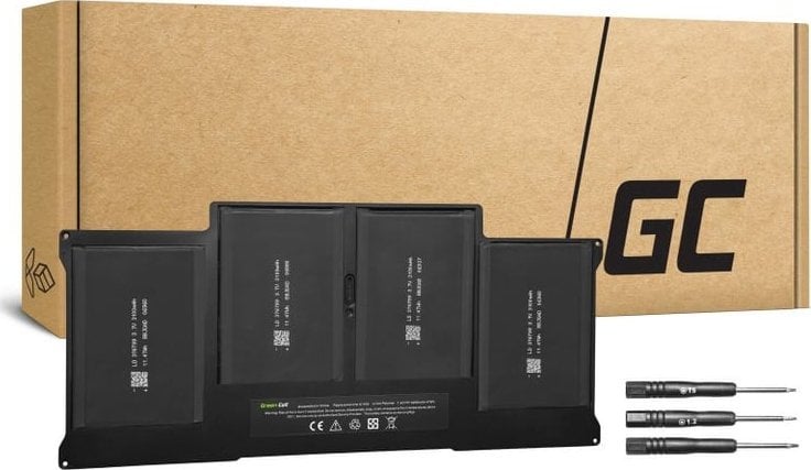 Батерија за лаптоп Green Cell GC AP14V2 за Apple, 7.6V, црна