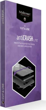 Заштитна фолија за екран MyScreen Ms Cut&amp;Use AntiCRASH Lite 4.0 16", пакување 10 парчиња, транспарентна