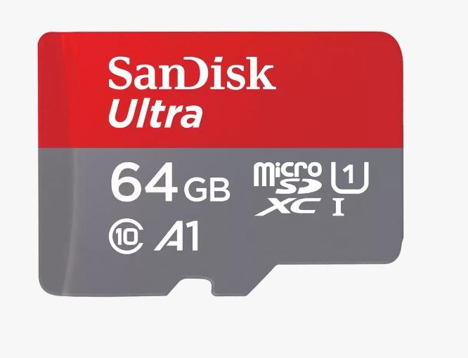 Kartë e memories SanDisk SDSQUAB-064G-GN6MA, MicroSDXC, 64 GB, Class 10 + përshtatës SD