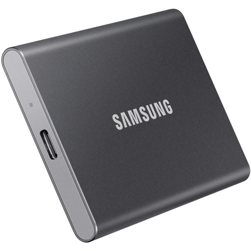 SSD i jashtëm Samsung Portable T7, 1TB, USB 3.2 Gen 2 Type C, gri