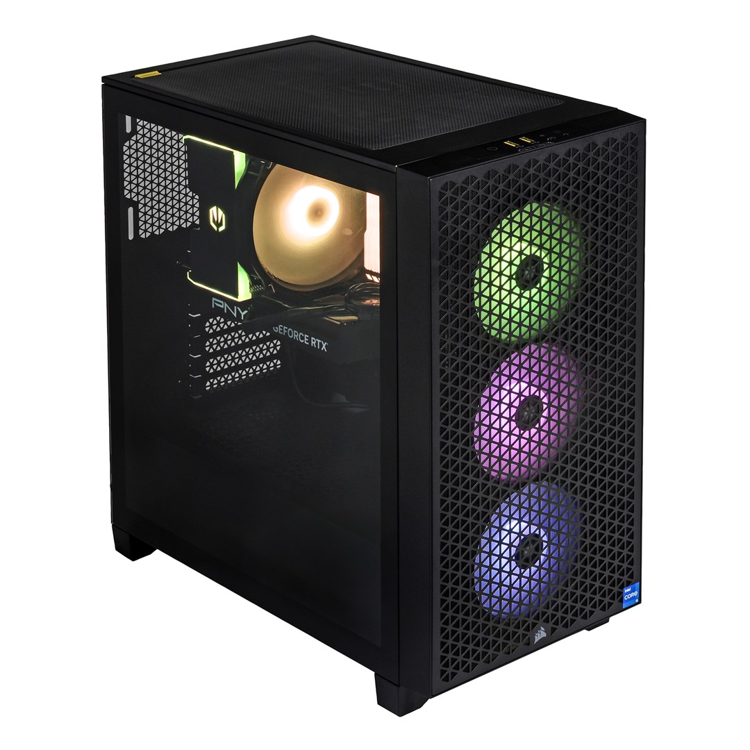 Kompjuter Actina, Intel Core i5-13400F, 16GB DDR4, 1TB SSD, RTX 4060, e zezë