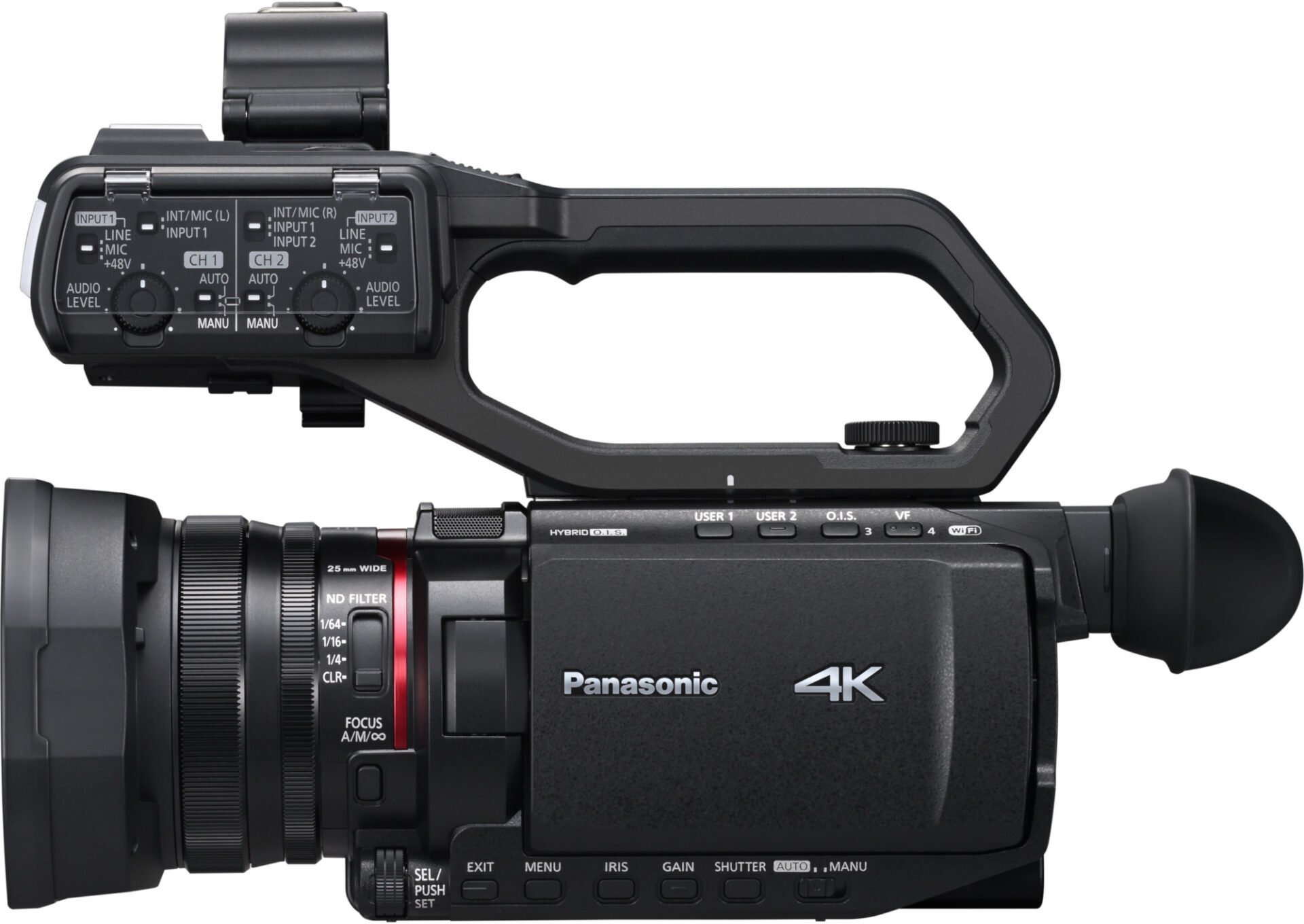 Рачна камера Panasonic AG-CX18, 8.29MP MOS, Full HD, црна