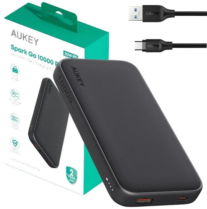 Powerbank Aukey PB-Y46P, 10000mAh, 22.5W, i zi