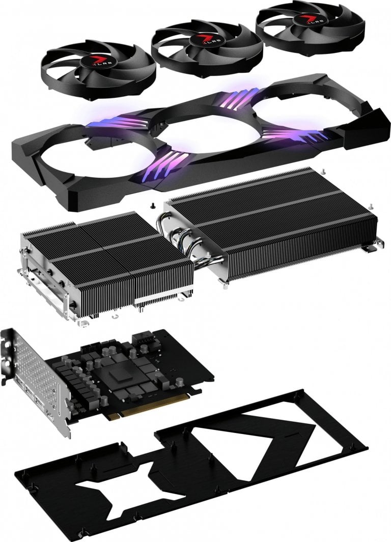 Kartelë grafike PNY GeForce RTX 4070 Ti SUPER XLR8 Gaming Verto Epic-X RGB 16GB GDDR6X