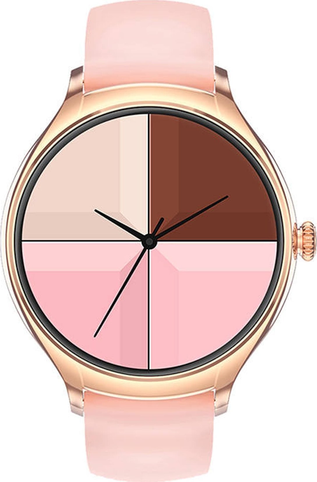 Ora inteligjente Colmi L10, ekran 1.4", Bluetooth, rozë e artë