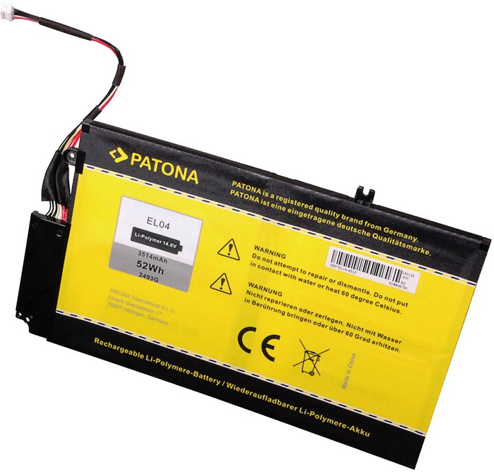 Bateri Patona për HP ENVY 4 3500mAh Li-Pol 11.8V
