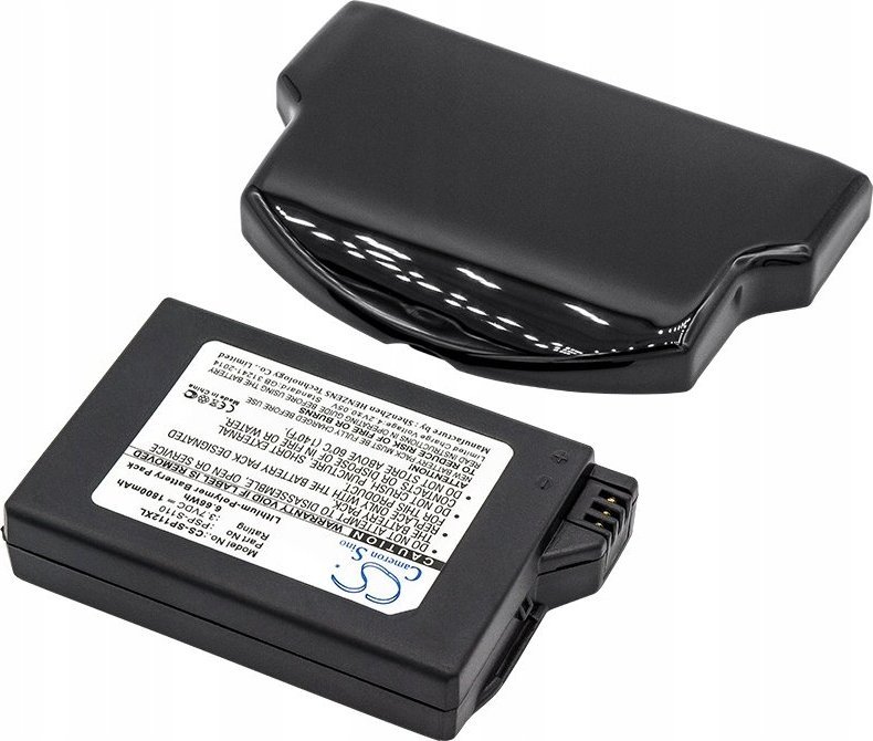 Bateri rikarikueshme Cameron Sino PSP S110, Li Polymer, për Sony PSP 2000 3000, e zezë