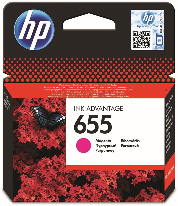 Ngjyrë për printer HP 655 (CZ111AE), e purpurt