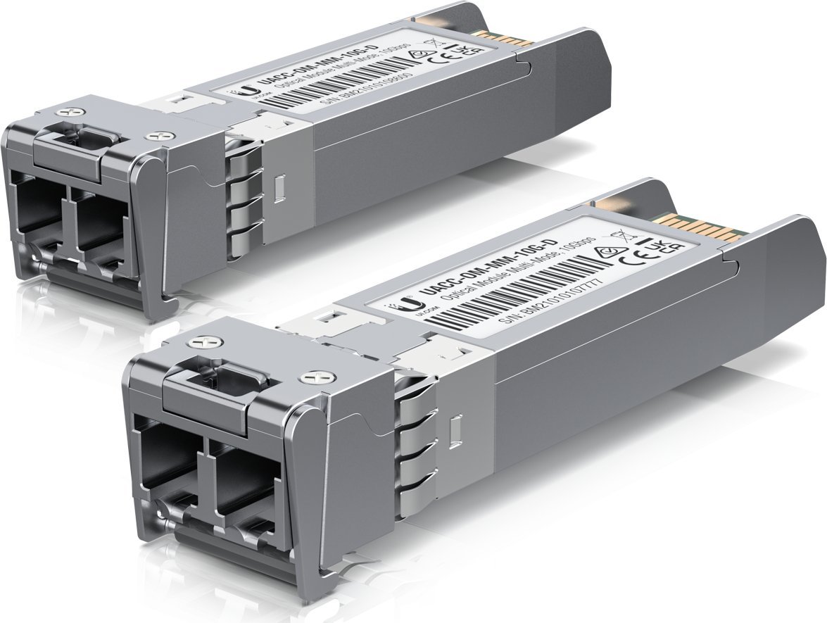 Modul transceiver rrjeti Ubiquiti UACC-OM-MM-10G-D-20, 10Gbps, fibër optike multi mode