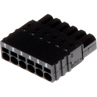 Lidhës mashkullor AXIS Communications CONNECTOR A 6P2.5 STR 10PCS, 5505-271