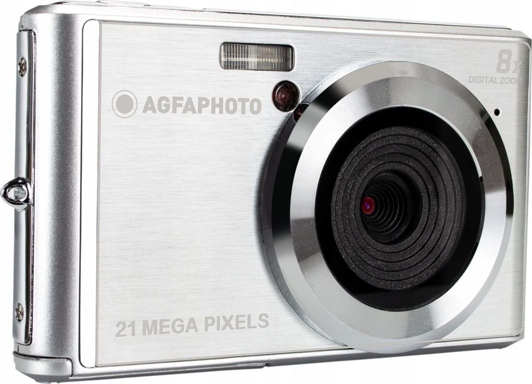 [OUTLET] Fotoaparat digjital AgfaPhoto DC5200, i argjendtë