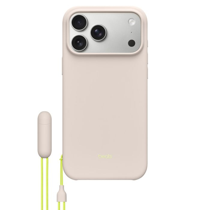 Beats iPhone 17 Pro Max Kickstand Case with MagSafe and Camera Control, Lime Stone
