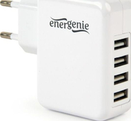 Karikues muri Energenie EG-U4AC-02, 4x USB A, 3.1A, i bardhë