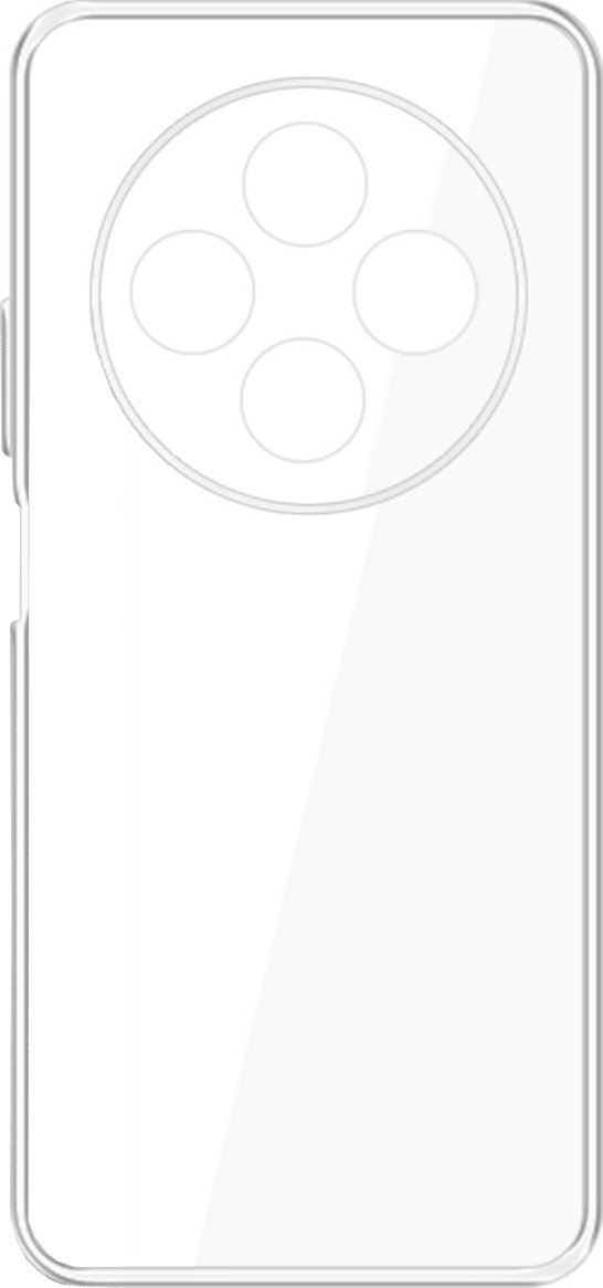 Kapak telefoni 3MK Clear Case për Xiaomi Poco C75, plastikë transparente, ultra i hollë, transparent