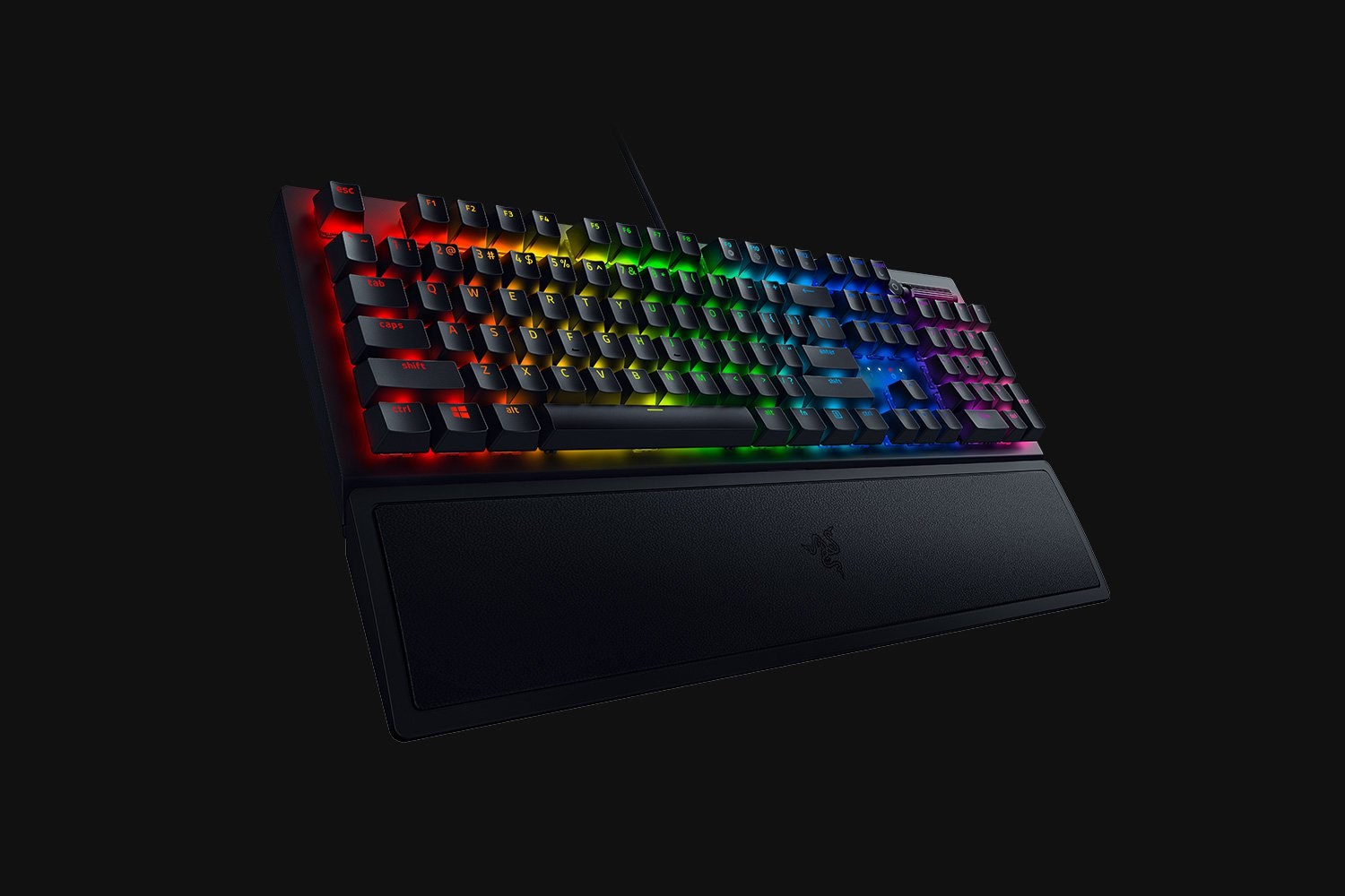 Tastierë mekanike për lojëra Razer BlackWidow V3, Green Switch, e zezë