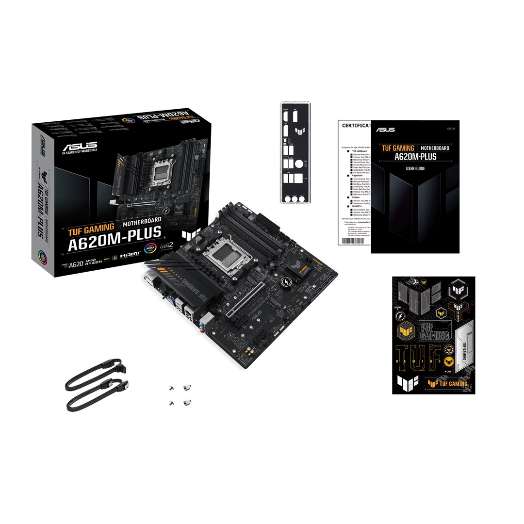 Pllakë amë ASUS TUF Gaming A620M-PLUS AMD A620 Socket AM5 micro ATX