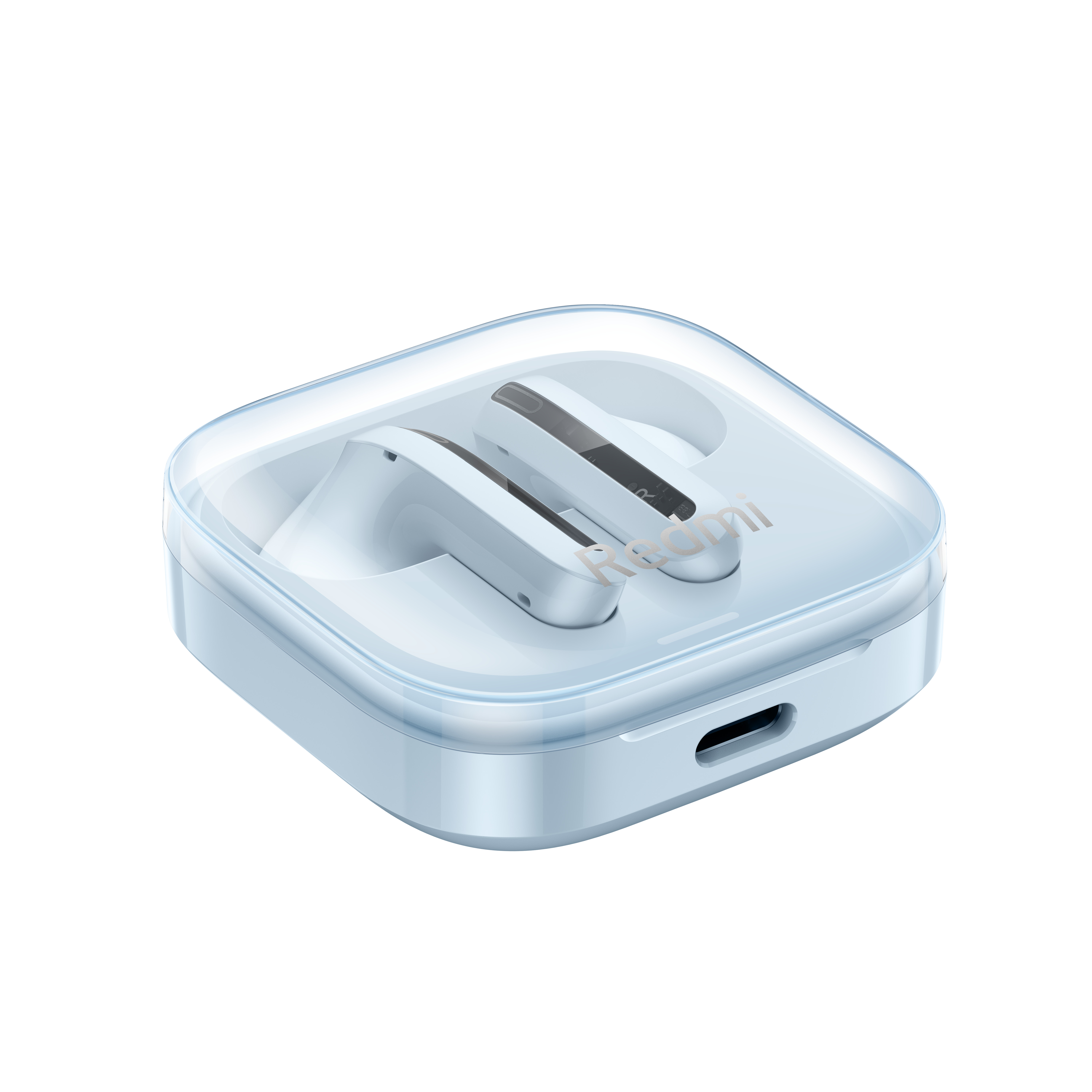 Dëgjuese Bluetooth Xiaomi Redmi Buds 6 Active, pa tel, 14.2mm, e kaltër