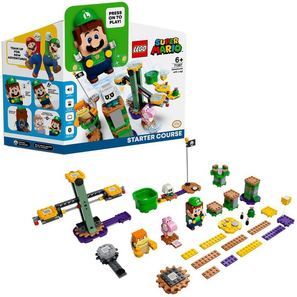Set LEGO® Super Mario Bargain Package - Luigi 71387 Starter Set + 71397 dhe 71399 Expansion Sets