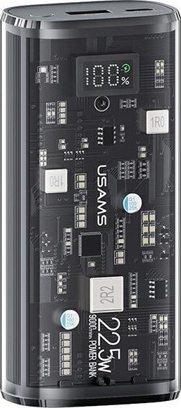 Powerbank Usams USA914, 9000mAh, karikim i shpejtë, i zi