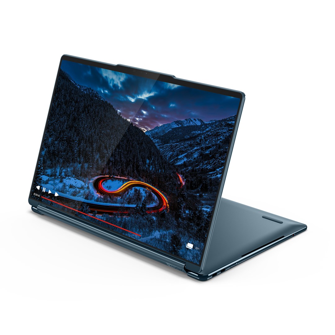 Laptop Lenovo Yoga Book 9 14IAH10, 14", Intel Core Ultra 7 255H, Touchscreen 2.8K, 32 GB LPDDR5x-SDRAM, 1 TB SSD, teal